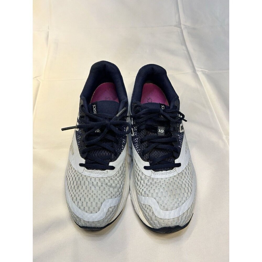 asics pulse 10 gel shoe 1012A010 size 9.5 two tone Navy / Powder Blue - Picture 4 of 13